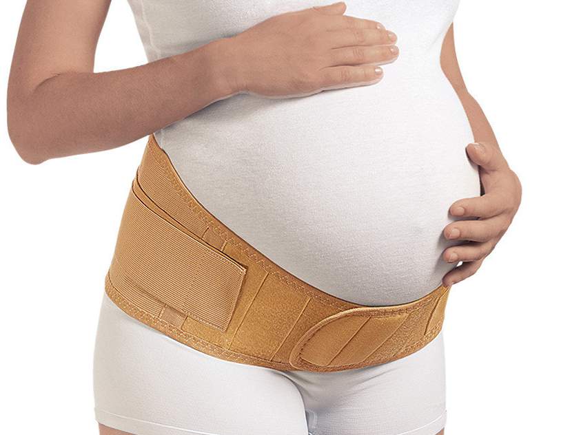 Как правильно одевать бандаж для беременных универсальный