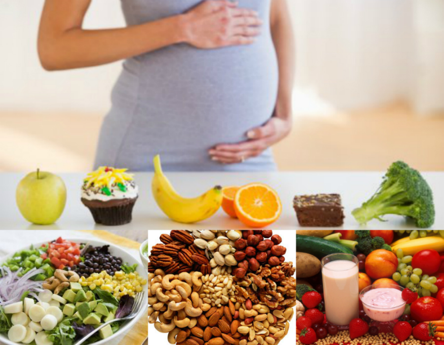 Сбалансированный рацион питания беременной женщины