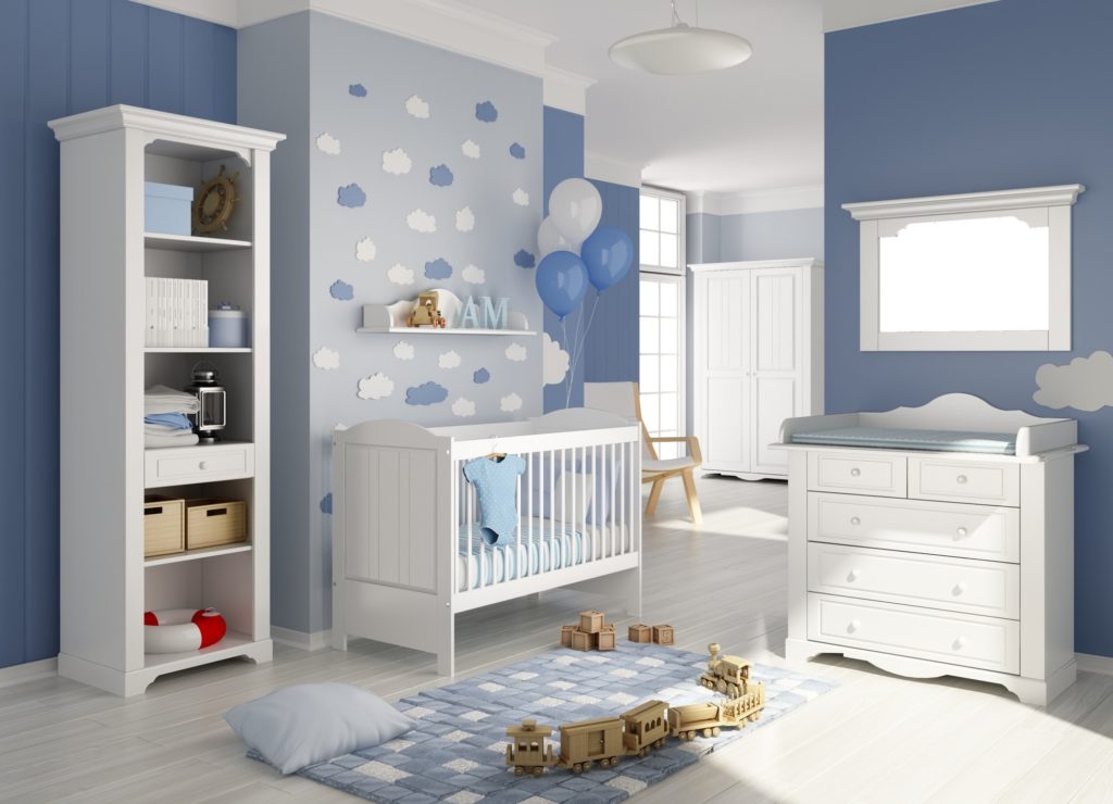 Интерьер, дизайн, оформление и мебель для детской комнаты (мальчик)