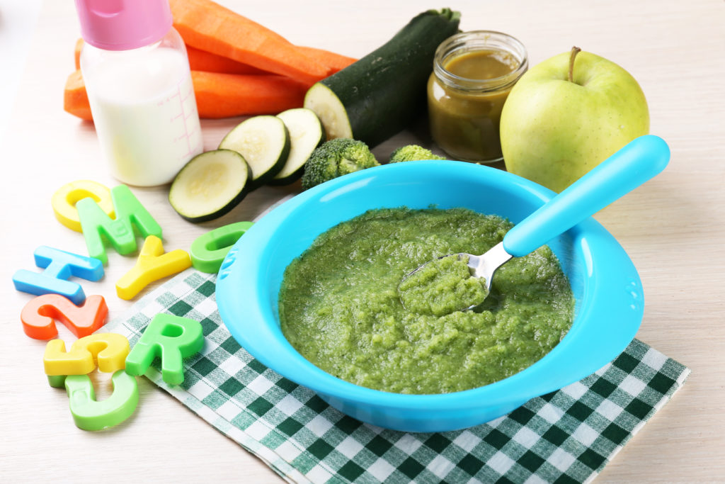 Рецепты овощных пюре детям 6-7 месяцев | детская кухня
