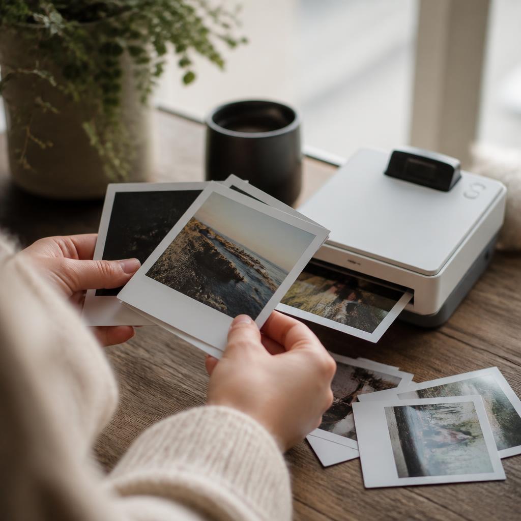 Печать фото в стиле Polaroid
