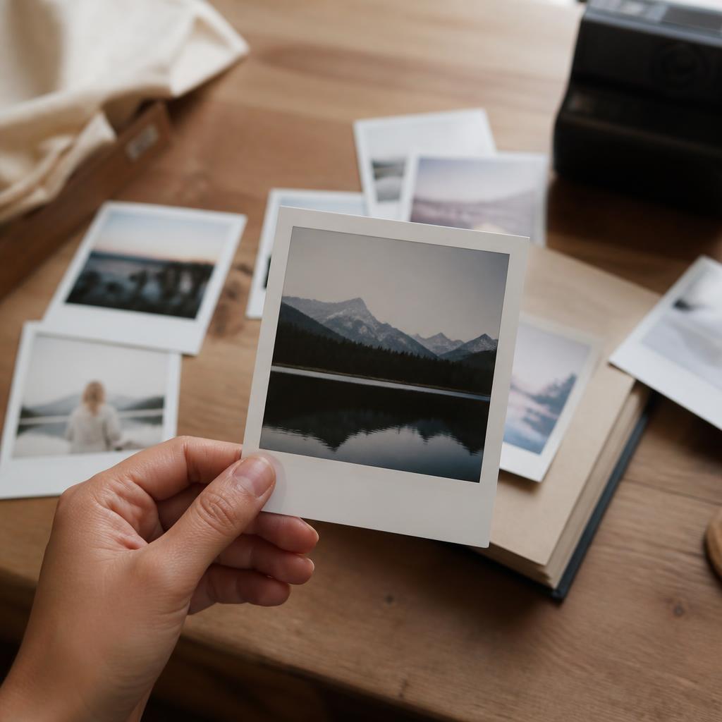 Печать фото в стиле Polaroid