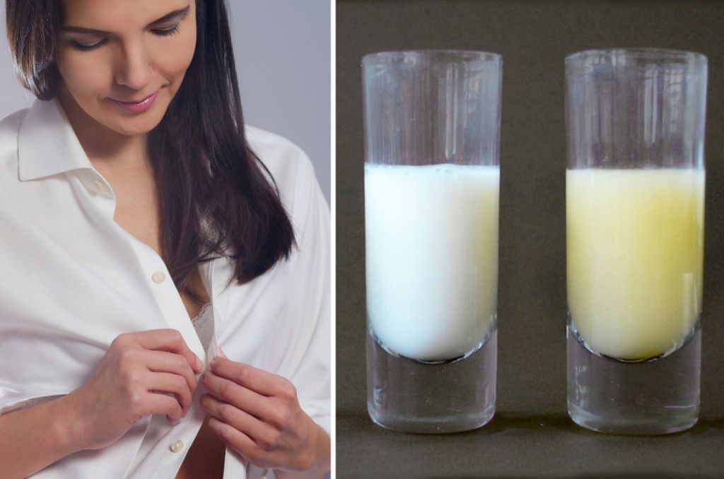 Какого цвета должно быть грудное молоко у кормящей женщины: что делать и как лечить, причины, что принимать