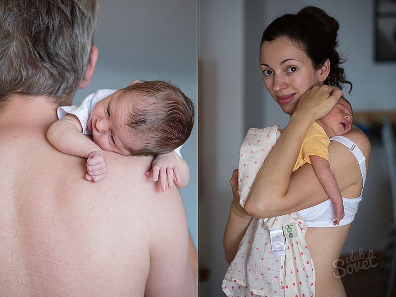 Как правильно держать новорожденного: примеры для разных ситуаций