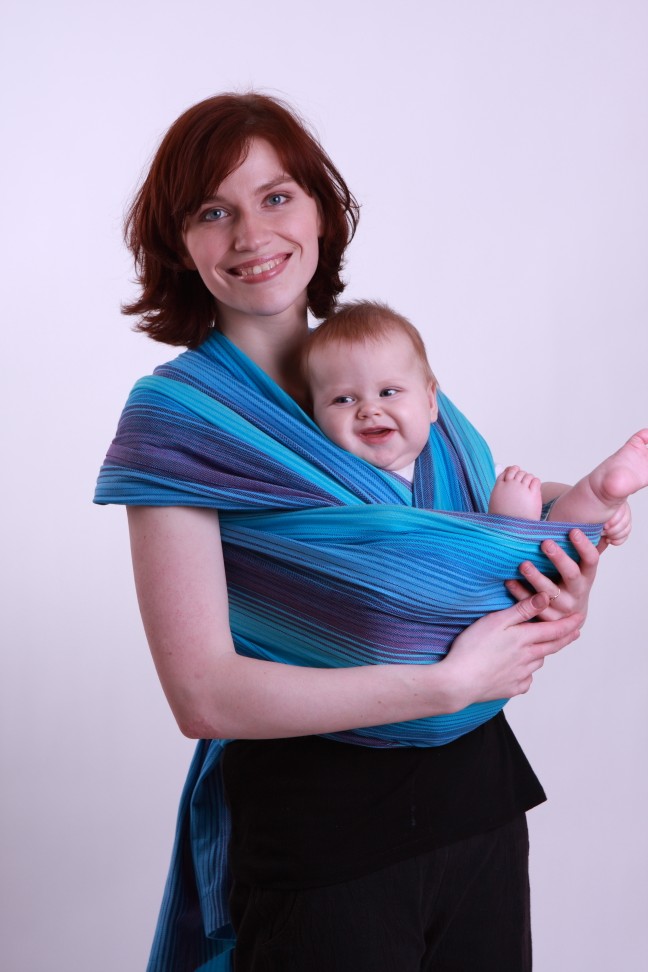 Завязать шарф ребенку