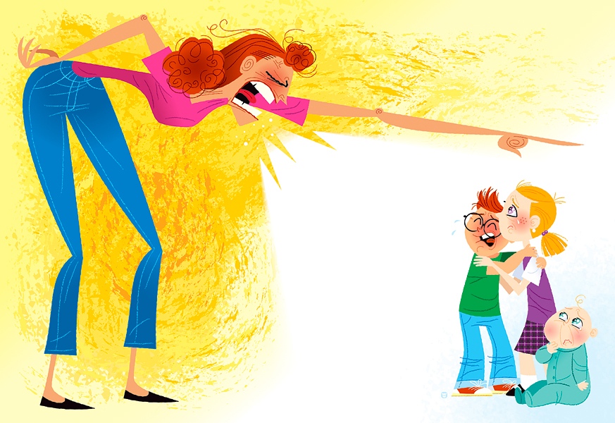5 способов как не кричать на ребенка