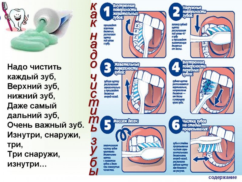 Картинки как правильно чистить зубы картинки для детей