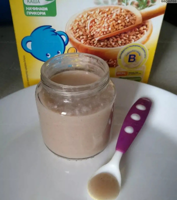 Готовим гречневую кашу на молоке для ребенка