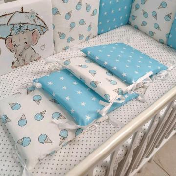 Постельное белье в кроватку для новорожденных: как выбрать детский комплект и что входит в набор для кровати с бортиками?