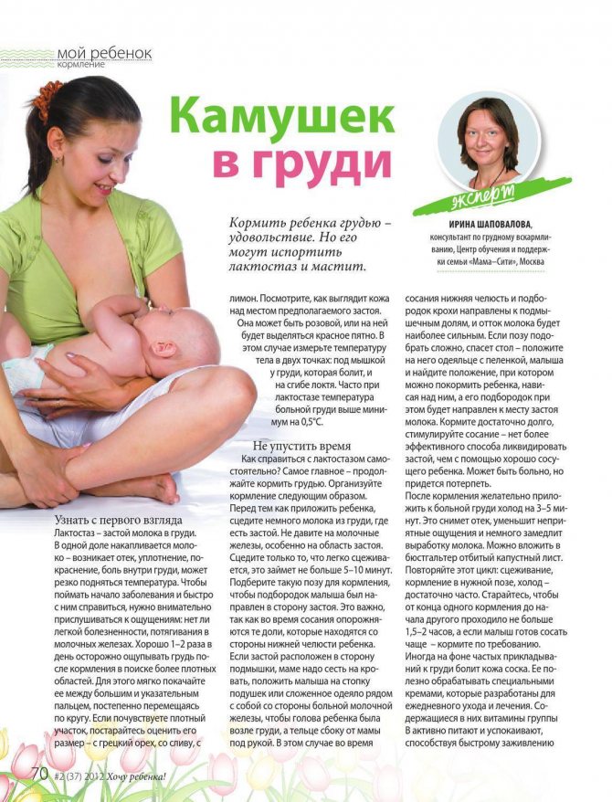 Массаж груди при лактостазе у кормящих мам