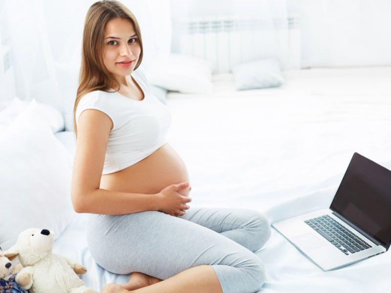 Можно ли беременным работать за компьютером?