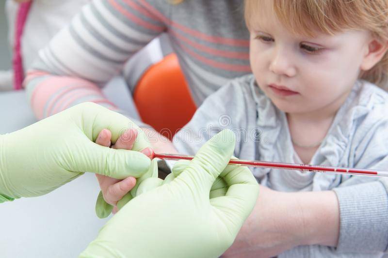 Общий анализ крови у детей до года