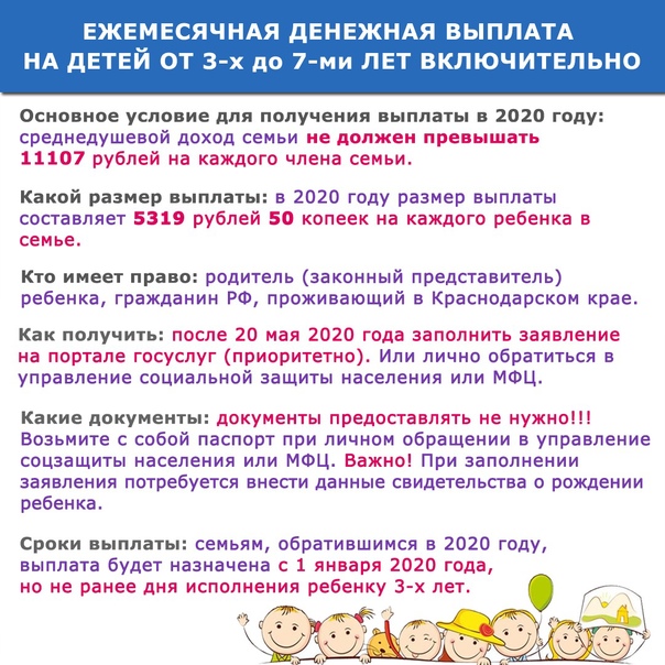 Повторная выплата 10000 рублей на детей до 16 лет в июле 2020 года