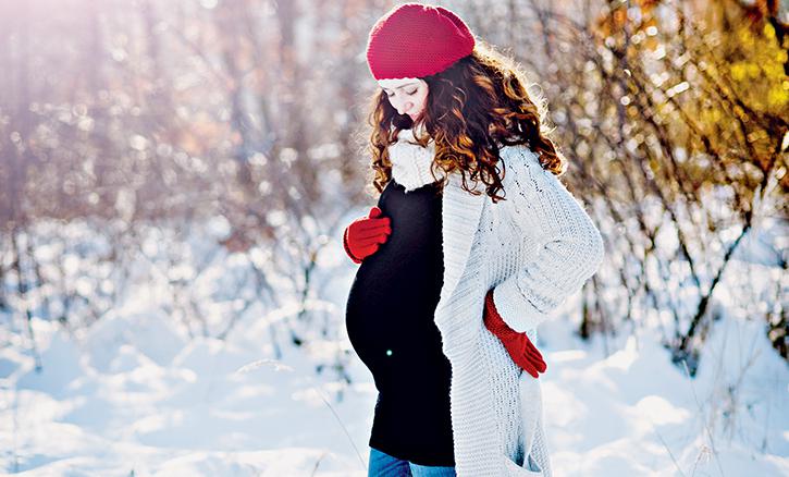 Прогулки на свежем воздухе при беременности