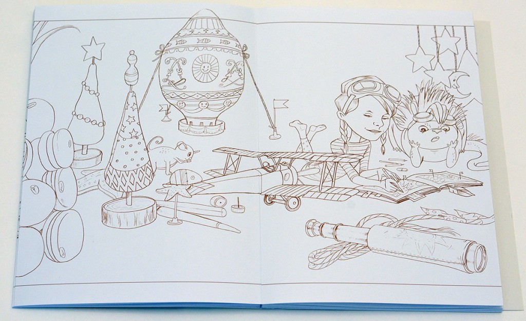 Детские раскраски: бесконечная книга натали ратковски | бебинка