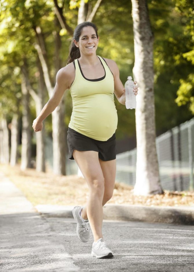 Бег во время беременности: вред или польза?