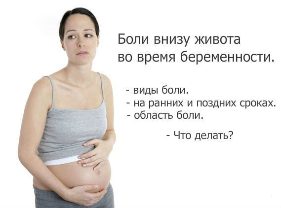 Неприятные ощущения внизу живота при беременности