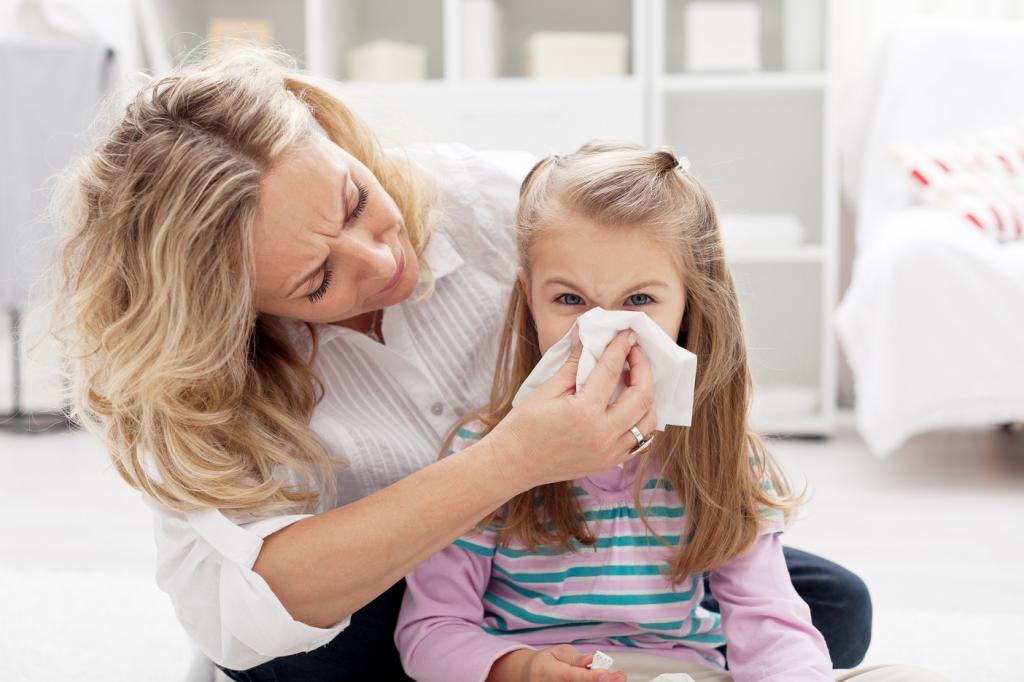 Аллергическая ринит у детей