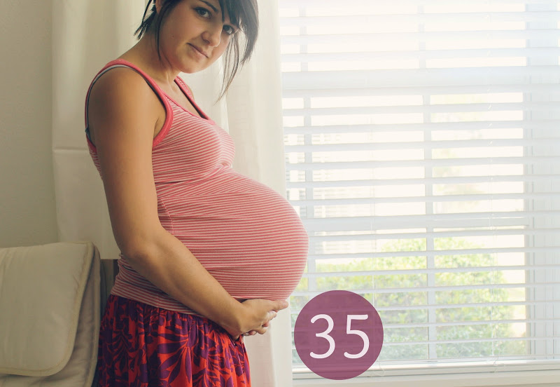 35 неделя беременности: что происходит с малышом и мамой