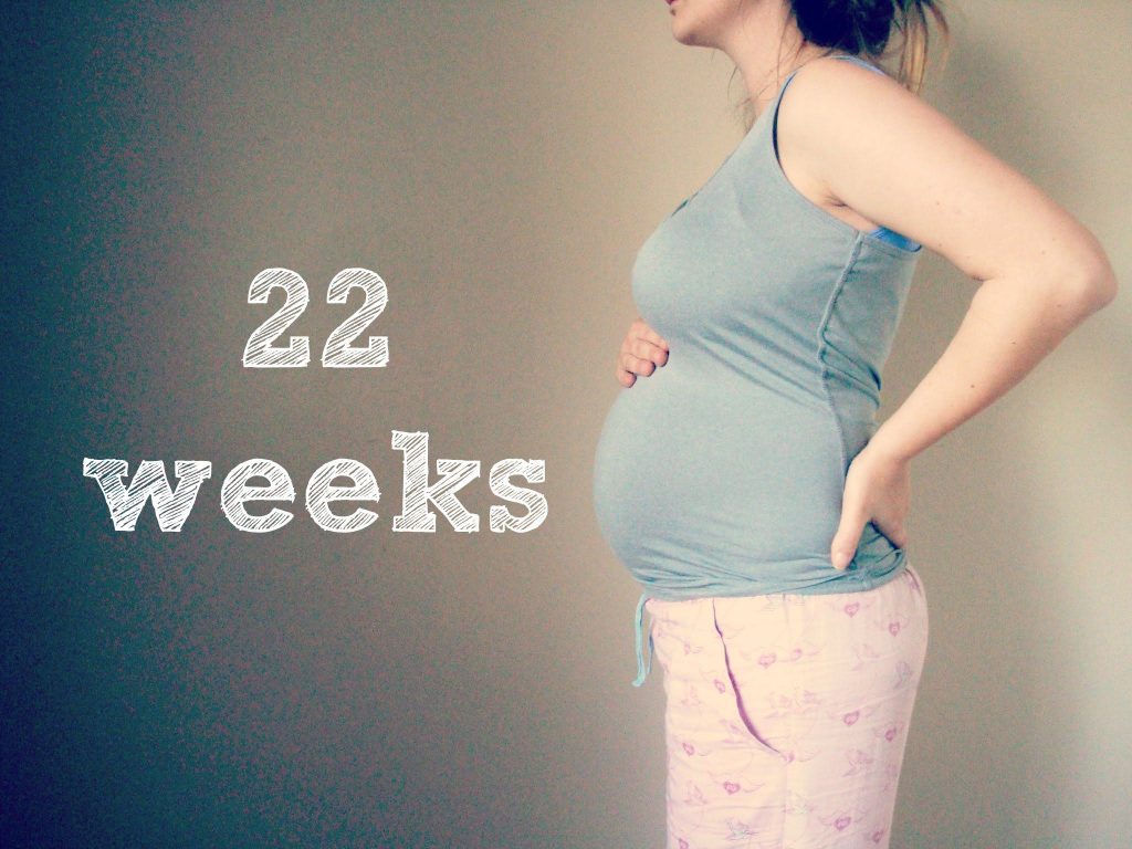 22 неделя беременности - активный набор веса, тренировочные схватки, растяжки, геморрой, развитие плода вес и рост