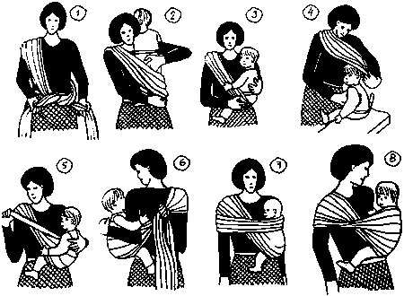Как сшить слинг своими руками для новорожденного?