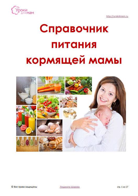 Топ-10 правил питания кормящей мамы