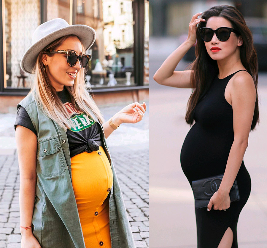 Мода для беременных: где, как и во что одеваться