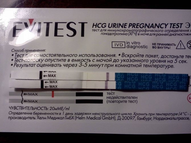 Тест на беременность во время месячных: покажет ли тест правильный результат, если идут месячные