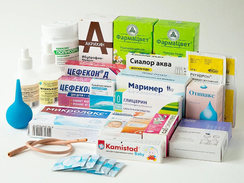 Аптечка для новорожденного: список необходимых лекарств, цена в аптеке