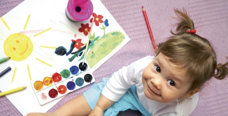 Развивающие игры для детей: учим цвета по монтессори