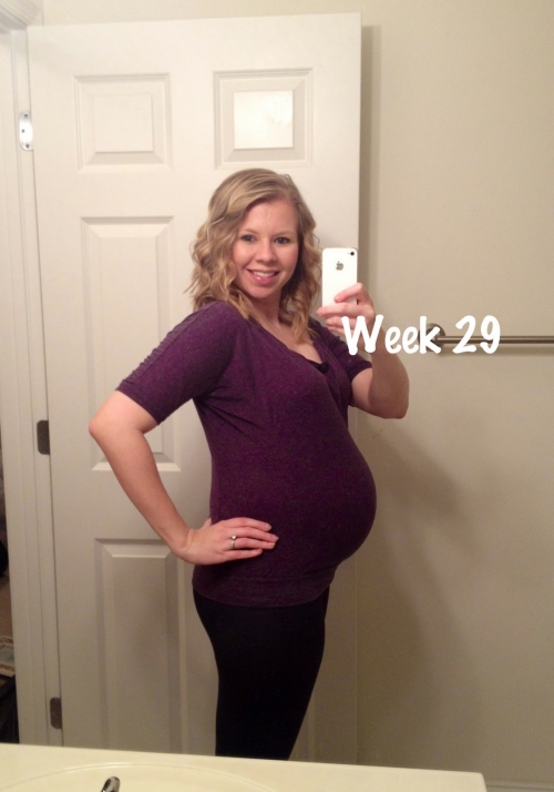 Развитие плода на 29 неделе беременности