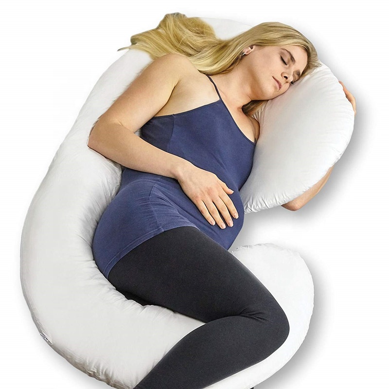 Как выбрать подушку для беременных - виды и характеристики