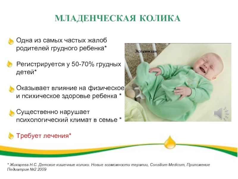 Эффективное средство от коликов с первых дней у новорожденных