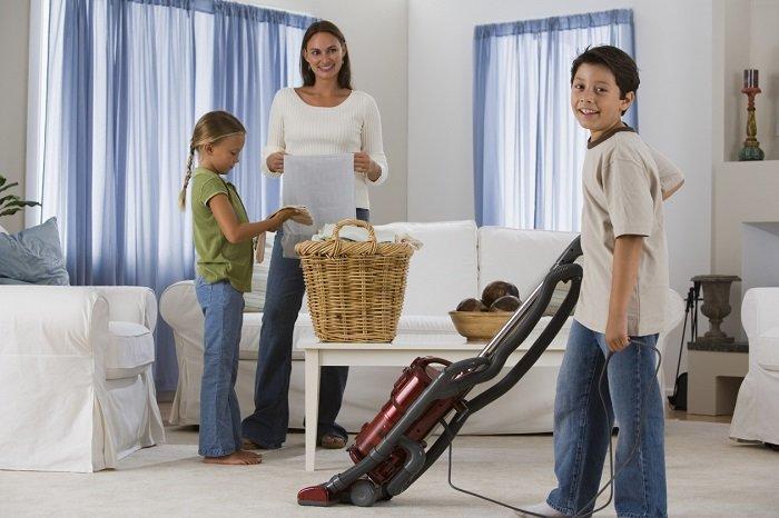Как поддерживать чистоту в доме, если у вас маленький ребенок