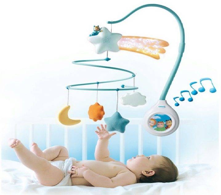 Мобиль на кроватку для новорожденных: рейтинг лучших, как выбрать с фото