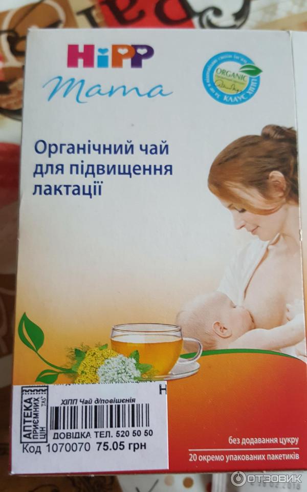 В чем польза чая hipp для кормящих матерей