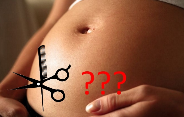 Стрижка и уход за волосами во время беременности