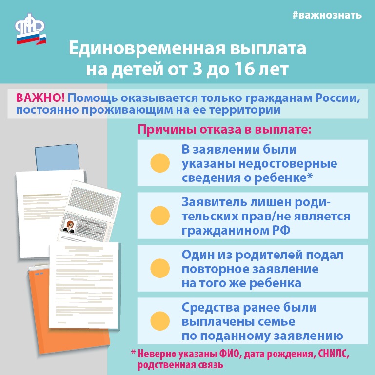 Как получить выплату 10000 рублей на детей до 16 лет