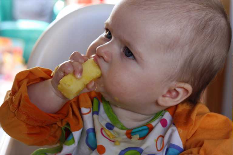 Когда можно давать ребенку ананас