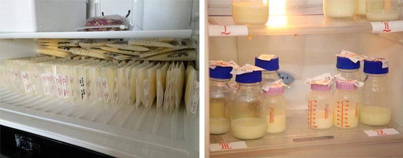 Сколько и как можно хранить грудное молоко в холодильнике