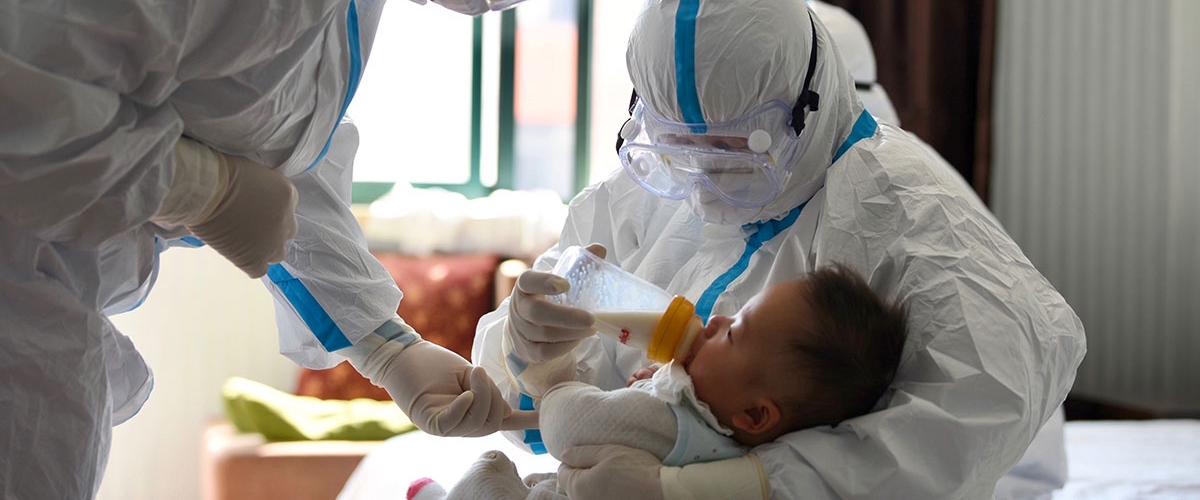 Как младенцы заражаются коронавирусом