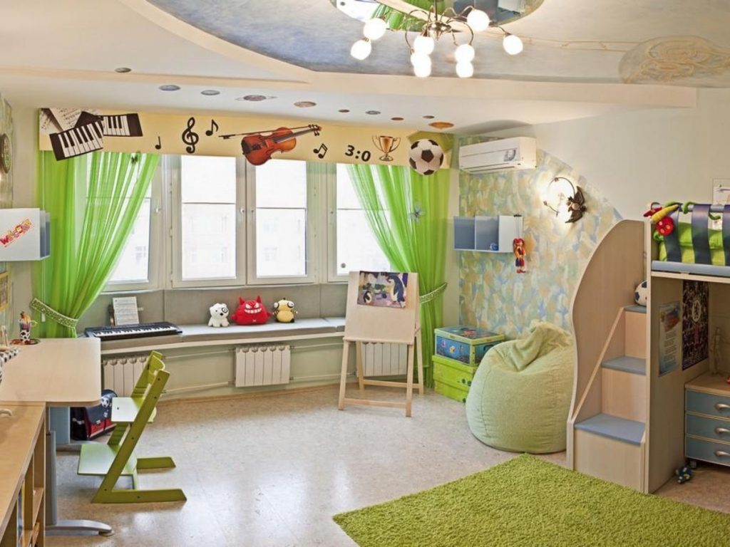 Дизайн комнаты для ребенка от 1 до 3 лет
