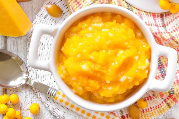 Готовим пюре из тыквы для грудничка