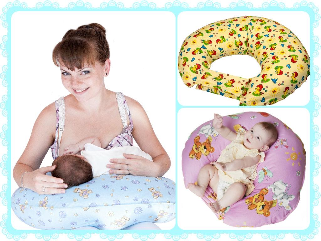 Выбираем подушку для кормления грудного ребенка или делаем своими руками